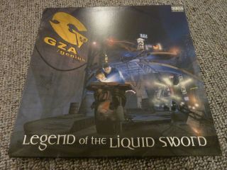 Gza - Legend Of The Liquid Sword - Rare Us 1st Press Double Lp