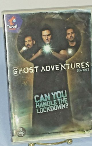 Ghost Adventures: Season 2 (dvd 2010,  3 - Disc Set Pristine) Very Rare Oop Region 1