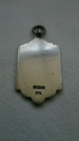 Henley charity cup 1936 silver medal royal regatta football members badge ? Rare 2
