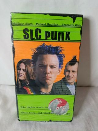 " Slc Punk " Vhs Movie 1998 Matthew Lillard Rare Rated R