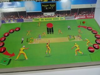 Rare Vintage World Series Cup Cricket Board Game - 1970s - Croner Toys 2