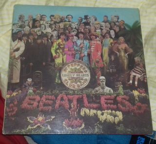 Beatles Sgt.  Peppers Lonely Hearts Club Band Lp Vinyl Uk Stereo 1 Box 1969 Rare