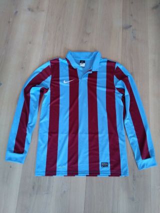 West Ham / Aston Villa Fc Long Sleeve Shirt - Nike - Rare/retro - Mens