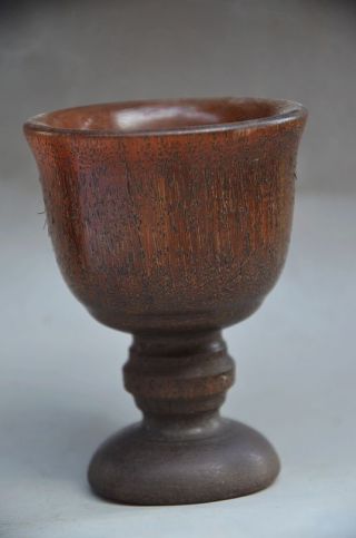 Exquisite Chinese 100 Ox Horn Hand Carved Cups
