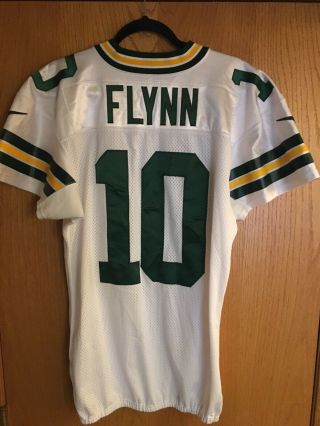 Rare Green Bay Packers Jersey 10 Matt Flynn Adult Size S/m