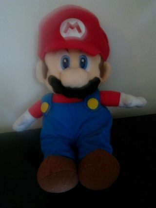 Mario Party 5 Mario Plush Rare Medium