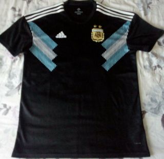 Rare Adidas Argentina Away Football Shirt World Cup Soccer Jersey Mens (xl)