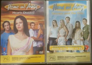 Home And Away Rare Dvd Hearts Divided & Secrets And The City Australian Tv Show
