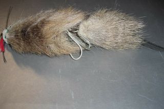 Muskrat hair lure by Weber Tackle of Wisconsin 3