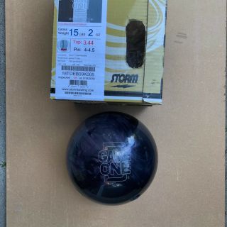 Storm Bowling Gate One Ball Rare International Release 15 Pounds Lb