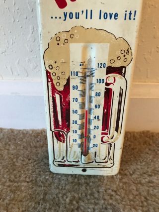 RARE DRINK FROSTIE ROOT BEER THERMOMETER THE FAMILY FAVORITE 3