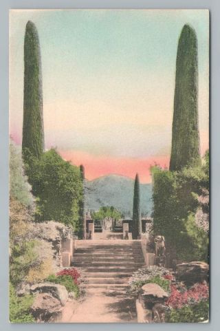 El Mirador Montecito California Jessie Tarbox Beals Santa Barbara Antique 1930s