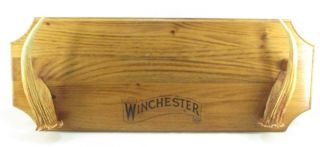 Rare Vintage Winchester Antler Gun Rack Dated 1975