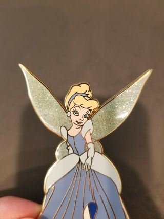 Disney Shopping Jumbo Tinker Bell as Cinderella Costume pin LE300 Halloween Rare 2