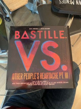 Bastille Vs Other People’s Heartache Pt.  3 - Rare Pink Vinyl Lp