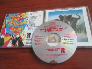 Elvis Costello & The Attractions ‎– Armed Forces [rare Cd 1985 Japan Issue[ Ex C