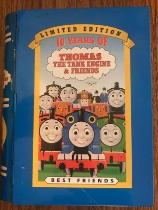 Limited Edition 10 Years Of Thomas The Tank Engine (vhs) Rare Blue Case