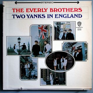 The Everly Brothers W/the Hollies 2 Yanks In Uk Rare Orig 
