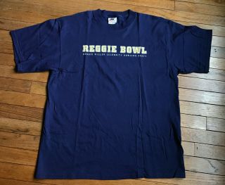 Rare Vintage Indiana Pacers Reggie Miller Celebrity Bowling T - Shirt Charity 31
