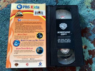 THEODORE TUGBOAT “Nighttime Adventures” VHS 2000 PBS KIDS Very Good RARE 3