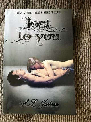 A.  L.  Jackson - Lost To You (the Regret Series) Paperback - Rare - Vgc