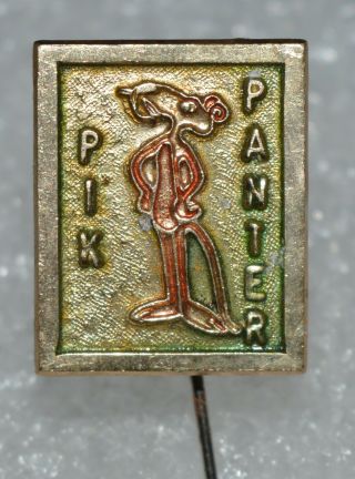 Pink Panther Cartoon Comic Vintage Stick Pin Badge Rare 5