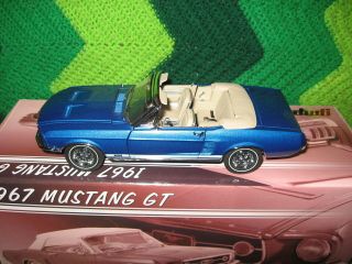 Rare 1967 Ford Mustang Gt Convertible Gmp 1/24