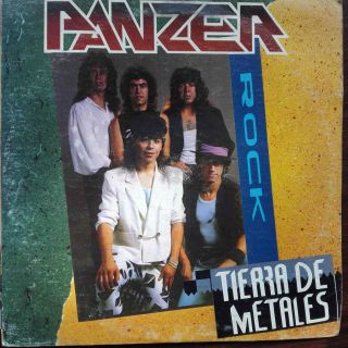 Panzer - Tierra De Metales - Guatemala Mega Rare Cover Chilean Heavy Metal 1990