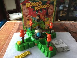Rare 1989 Bongo Kongo Motorized Game 7042 Tyco Ideal