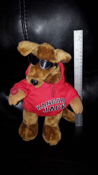Kangaroo Jack Plush Doll 2002 Sings/ Raps And Dances Rare Warner Bros