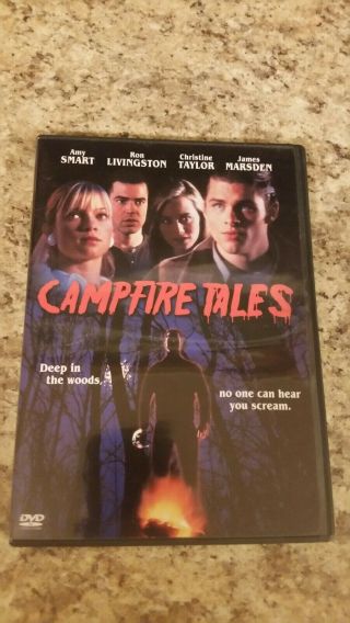 Campfire Tales Dvd Oop Rare Horror Anthology Slasher Gore Vhs Retro 90 