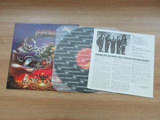 Judas Priest - Pain Killer 1990 Korea Orig Vinyl Lp Insert Rare