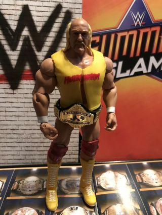 Wwe Mattel Elite Defining Moments Hulk Hogan Action Figure Wwf Nxt Aew Rare