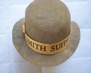 Rare Al Smith For President 1928 Campagn Derby Hat " Al Smith Suits Me
