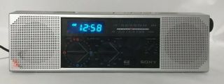 Sony Ez - 7 Am/fm Stereo Digital Alarm Clock Radio Dream Machine Easy Wake Up