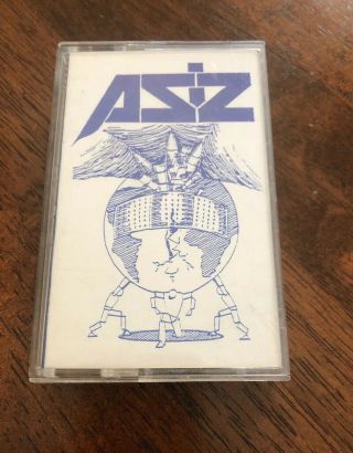 Asiz Demo Tape Private Hair Metal Glam Rock 1992 Cali Very Rare As Iz