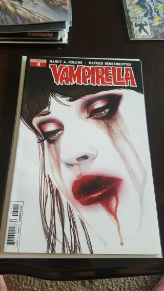 Vampirella 6 Jenny Frison Cover B Variant Vol.  2 Dynamite Htf Rare