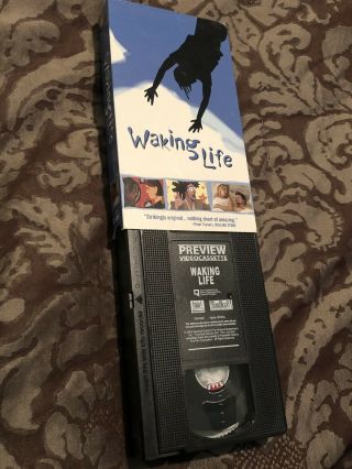 Waking Life VHS RARE SCREENER PREVIEW DEMO TAPE 2001 Linklater Ethan Hawke 3
