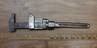 Antique Bemis & Call 15 - 3/16 " All Steel Monkey Wrench,  Tractor,  Rr,
