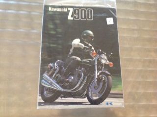 Kawasaki Z900 Rare Nos Sales Brochure