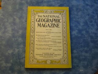 Antique National Geographic July 1936 Boston Warwick In Color Idaho Salmon River