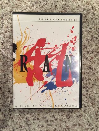 Ran [criterion Collection] [2 Discs] By Akira Kurosawa Like 2007 Dvd Rare