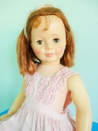 Vintage 1959 Ideal Patti Playpal Walker Doll G - 35 Rare Red Hair Hazel Eyes 35 "