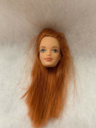 Vintage 1985 Barbie Midge Doll Head Replacement Freckle Face
