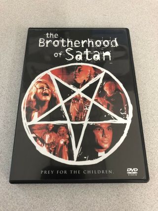 The Brotherhood Of Satan Dvd W/insert Rare Oop Horror