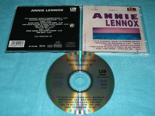 Annie Lennox - Live Montreux 1992 - Very Rare Collectors Cd Must Have