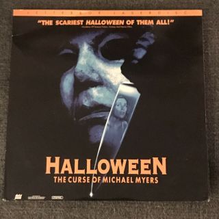 Rare Halloween 6 The Curse Of Michael Myers 1995 Laserdisc Letterbox Horror