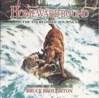 Homeward Bound The Incredible Journey / Bruce Broughton / Rare Intrada Cd