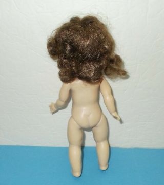 Vintage Nude Madame Alexander - kins Wendy Walker Doll w/Triple Stitch Wig 1955 2