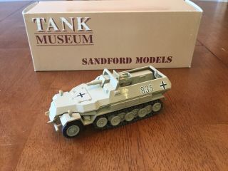 Solido Verem Tank Museum 1:50 Scale German Half Track With Cannon.  Very Rare